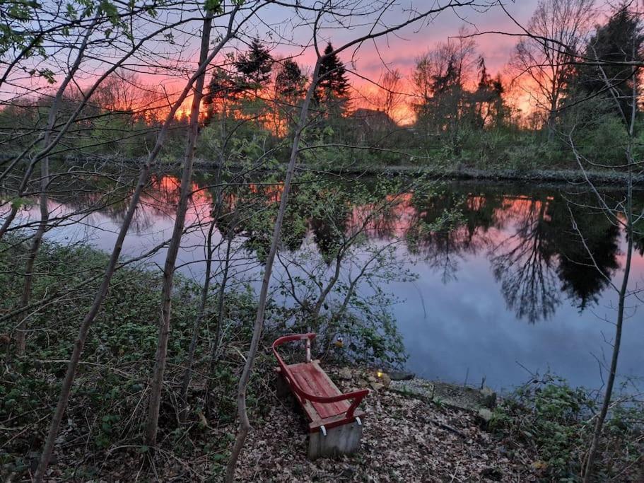 Gemuetliche Wohnung Direkt Am Kuestenkanal! Wardenburg Exteriér fotografie